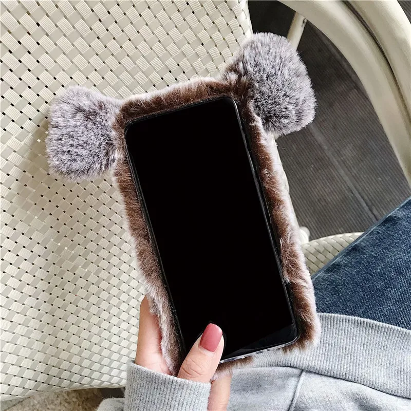 Чехол для телефона samsung Galaxy ys9 S9Plus S10 S10Plus S10 Lite с милой Свинкой из плюша цветной для samsung Note 8 9