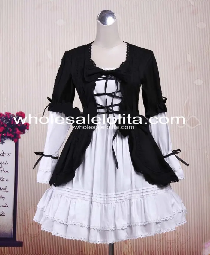 cute black and white dresses