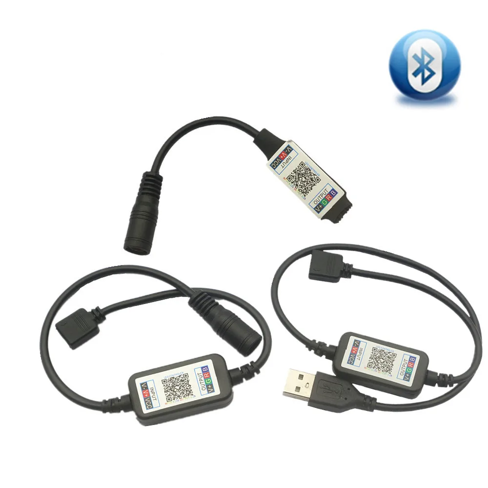Контроллер RGB для светодиодных лент миниатюрный контроллер с Bluetooth USB IOS /Android 5 24 В