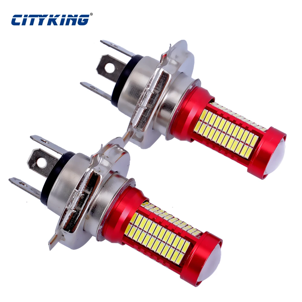 1 x H4 светодиодный светильник высокой мощности для 4014 106SMD противотуманный