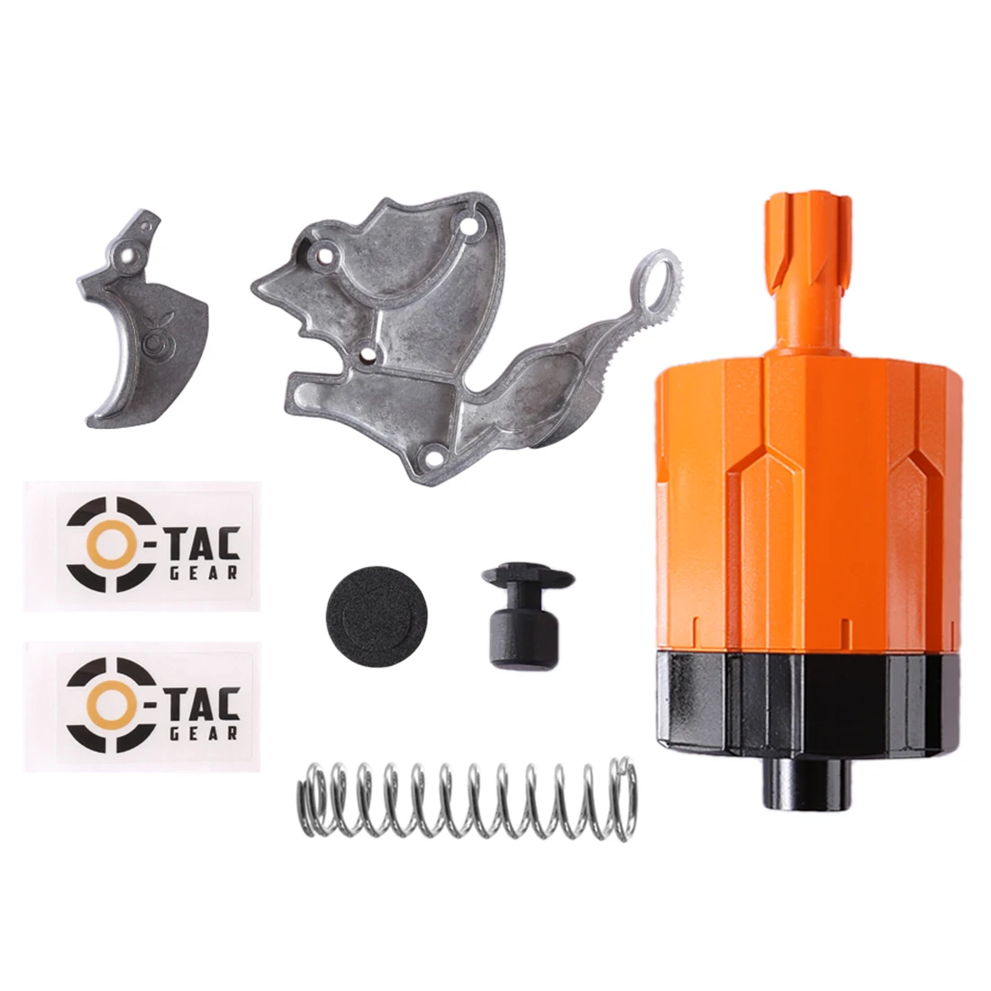 Orange Mod Works Hand-made Limited Edition Modified Kit for Nerf Zombie Strike Hammershot Blaster Orange Mod Works Hand-made Limited Edition Modified Kit for Nerf Zombie Strike Hammershot Blaster