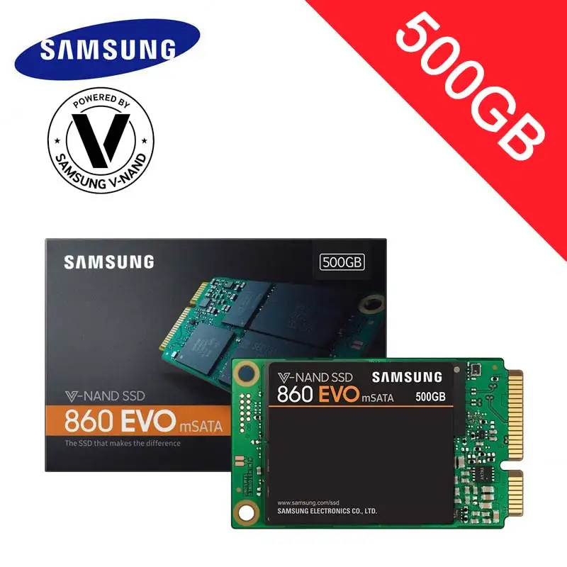 samsung SSD 500 Гб mSATA 860 Внутренний твердотельный накопитель 1Гб ТБ 250 ГБ disque MLC Твердотельный накопитель Высокая производительность компьютера/ноутбука Sata3