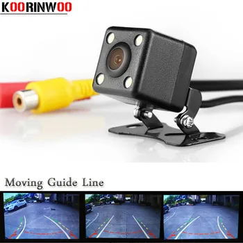 

Koorinwoo Dynamic trajectory Moving Parking Line HD CCD Car Parking camera Vehicle Car Rear view Camera Parking Assistance