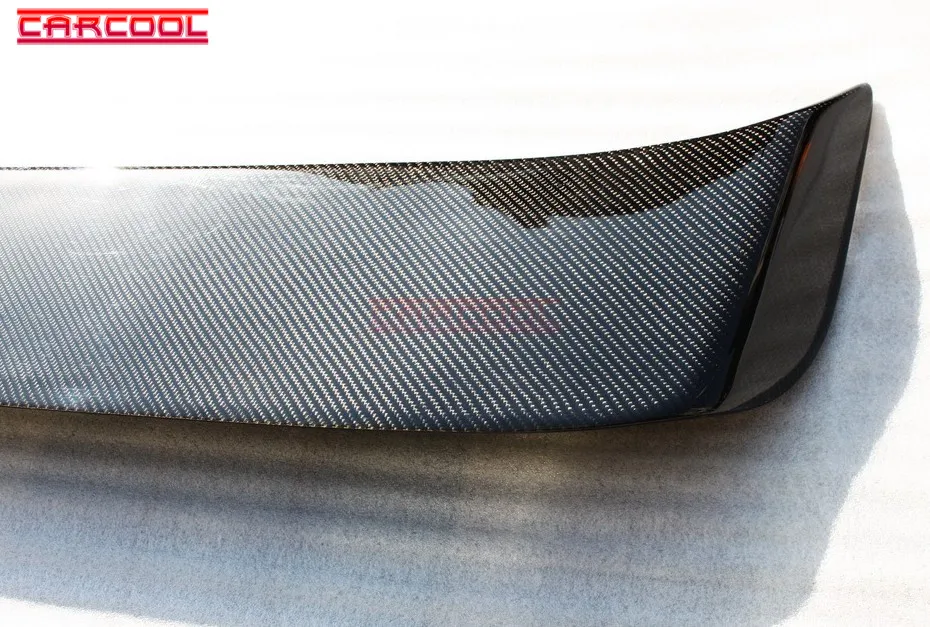 R32 GTR GTS Dmax Style Carbon Fiber Rear Boot Trunk Lip Spoiler Wing Ducktail