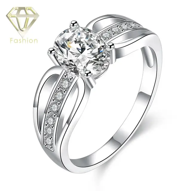 Engagement Rings Canada Hot 2016 Clic Cz Paved Silver Plated Engagement Rings Canada Hot 2016 Clic Cz Paved Silver Plated New Design Finger Ring Fashion