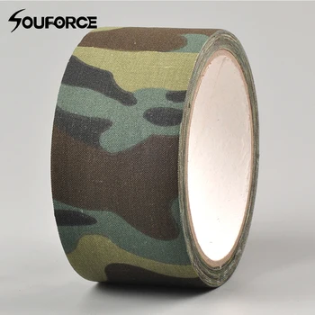

1pc 4 Colors Hunting Camouflage Tape No-Mar Army Type Jungle/ACU Print Pattern Moisture Proof Outdoor Tapes
