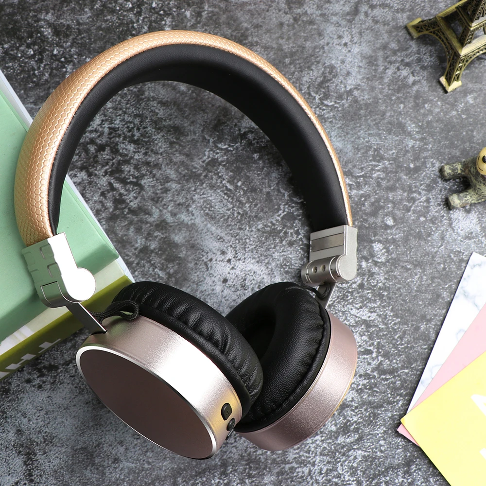 VJ078 наушники глубокий бас стерео беспроводные Bluetooth наушники игровые складные наушники для геймеров с микрофоном