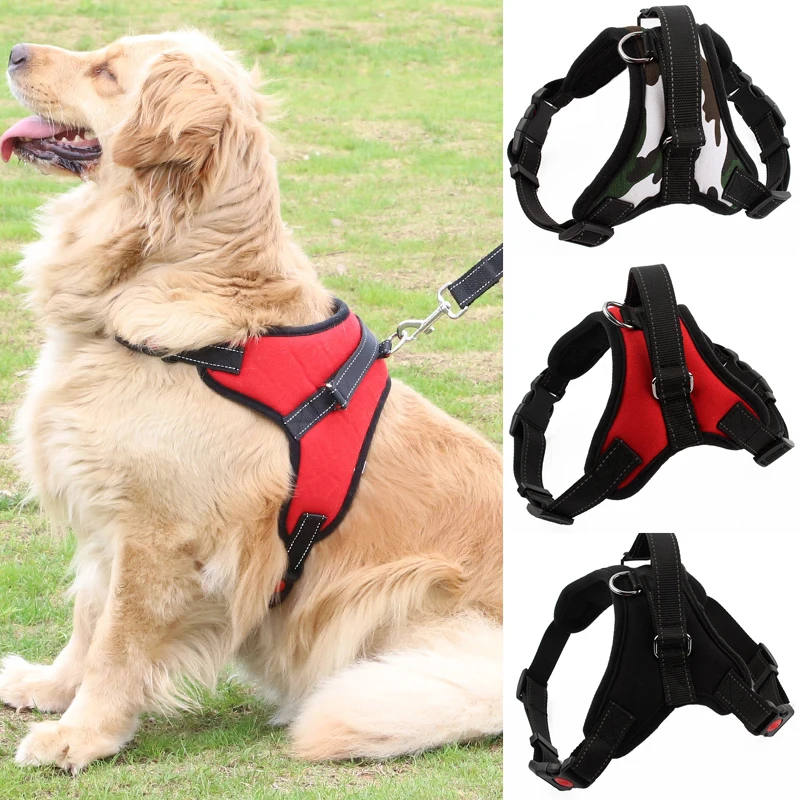 New Arrival Comfortable Pet Dog Harness Matched Leashes Adjustable O