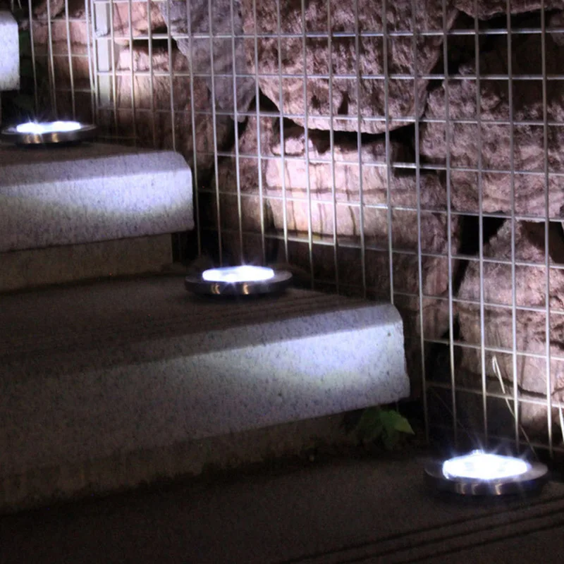 

5 LED Solar Light Waterproof Ground Dark Sensor Landscape Lamp for Lawn Pathway Yard Garden QJS Shop