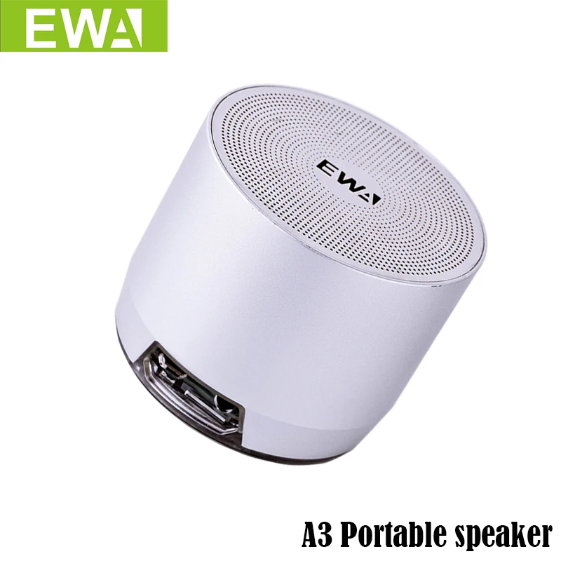 

EWA A3 Mini Speakers 3D Stereo Music Surround Wireless Bluetooth Speakers Portable Bluetooth Sonud Bass Support TF Cards USB