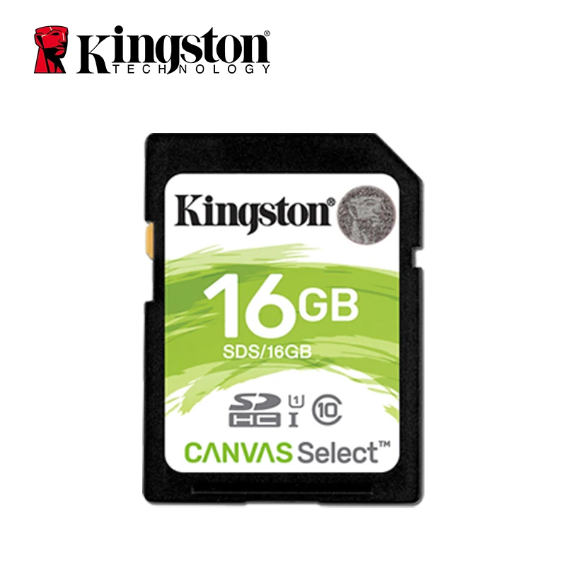Оригинальная kingston SD карта 128 Гб 64 32 16 памяти класс 10 SDHC SDXC uhs i HD для ноутбуков DSLR