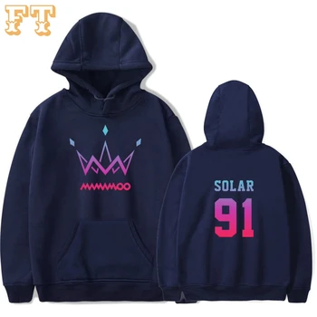 

MAMAMOO Purple High Quality Hoodies Weman Kpop Printed Sweatshirts Hooded Fashion Girl Homme Hoodie Korea Hot Sale