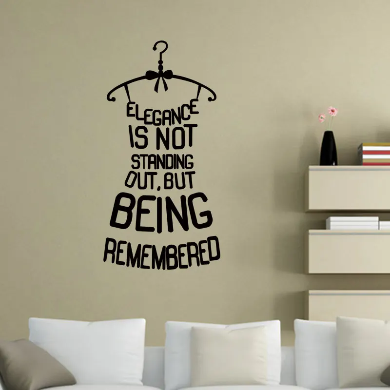 Buy Hanger Wall Sticker Bedroom Wall Decal Quote Vinyl