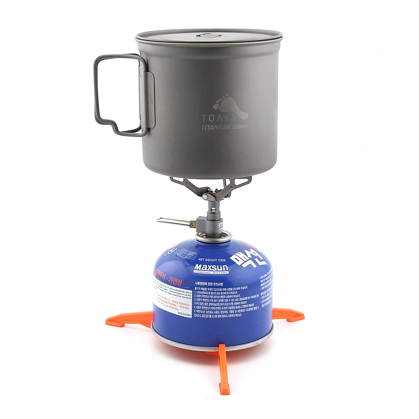 

TOAKS CMB-1100-710-3000T TITANIUM 1100ML POT AND BRS-3000T STOVE COMBO SET