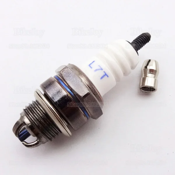 

Performance 3 Electrode Ignition Spark Plug L7T for 2 Stroke Mini Dirt Pocket Bike ATV Scooter Buggy Moped Minimoto Minicross