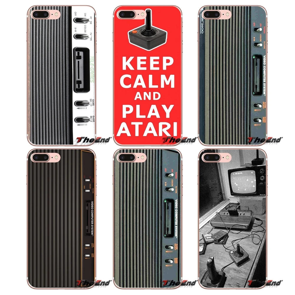 

For Samsung Galaxy S3 S4 S5 MINI S6 S7 edge S8 Plus Note 2 3 4 5 Grand Core Prime Atari 2600 Console Old School Retro gaming