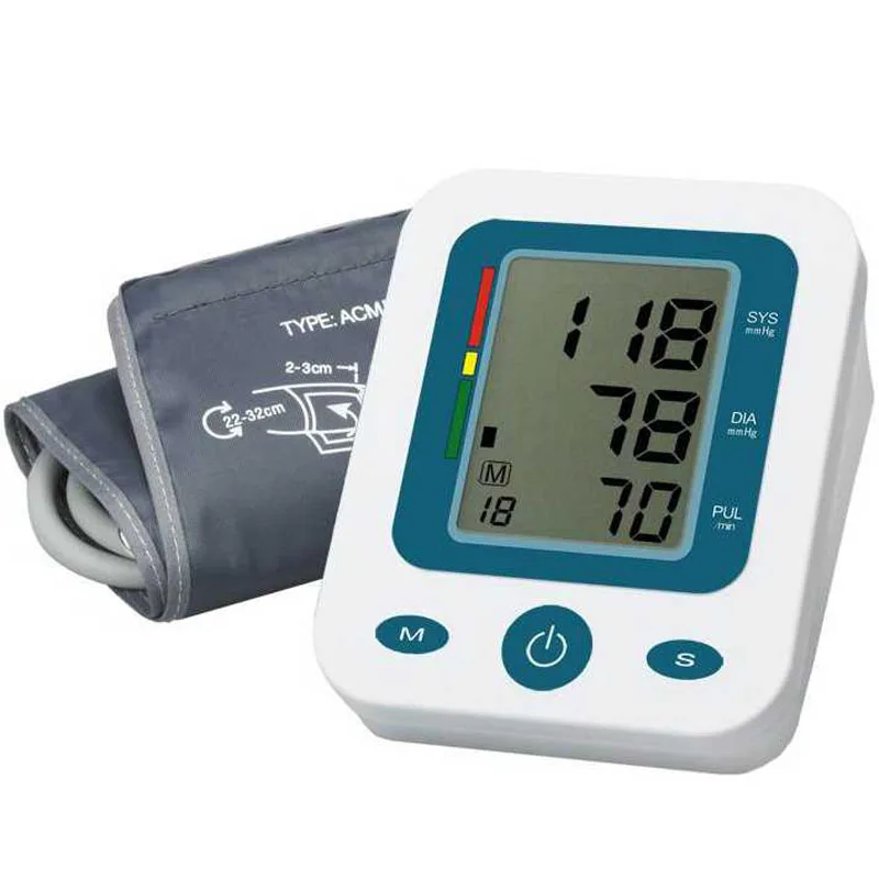 

U80AH LCD Digital blood pressure meter Fully Automatic arm Monitor BPM Measuring Blood Pressure monitor Cuff Pulse machine