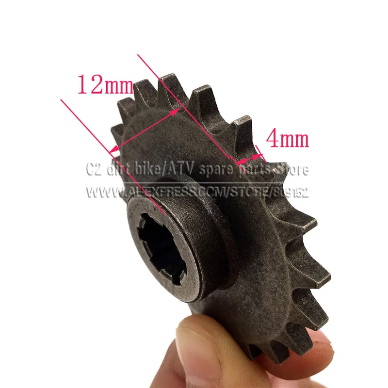 Front Gear Box Sprocket T8F 11 14 17 20T 20 Tooth Pinion For 47cc 49cc Minimoto Mini Dirt Pit Bike Moped Scooter