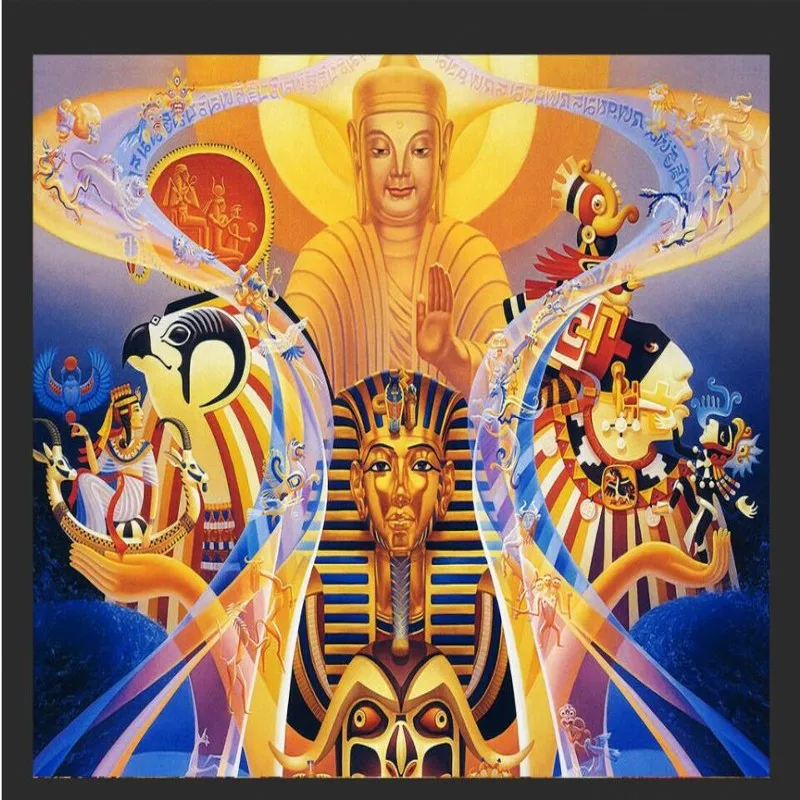 

Большие Настенные обои wellyu, с изображением египетского фараона сакиямуни, Будды, экзотической культуры, европейский стиль, на заказ