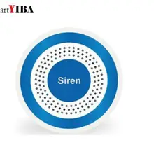 Smartyiba Беспроводной сирена синий flash/Строб Сирена для yb103/yb104 WI-FI GSM сигнализация Системы