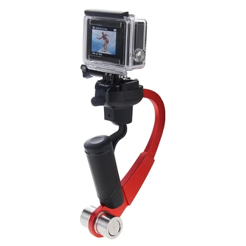 

Aluminium Alloy Handheld Camera Stabilizer Steady Steadycam bow shape for Gopro Hero HD 4 3+ 3 2 1 sj4000 xiaomi yi Video Camera