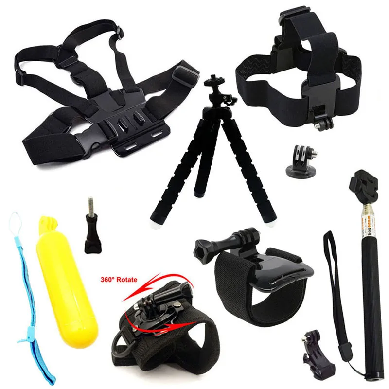 Accessories Set for Gopro 7 Straps Kit Mount for Go pro hero 6 5