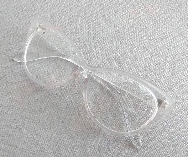 Винтажные женские очки, кошачий глаз, прозрачные очки, оправа, роскошный бренд, дизайнерские очки, женские очки, оправа, оптические очки - Цвет оправы: Transparent