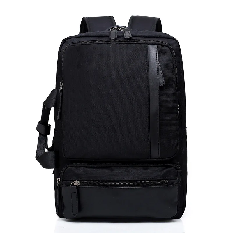 

Large Capacity Casual Travel Backpack For Men Oxford Rectangle Black Backpacks England Style School Backpack For Teenager Boys