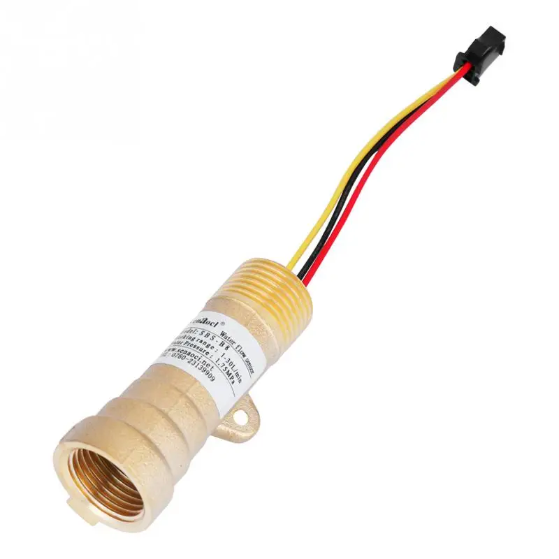 DC5V G1/2 Electronic Flow Sensor Flow Meter Water Heater Accessoriesin