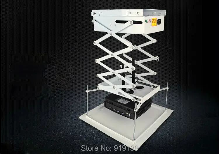 Моторизованный подъемник для проектора 100 см, Электрический Потолочный кронштейн для проектора EPSON BenQ HD