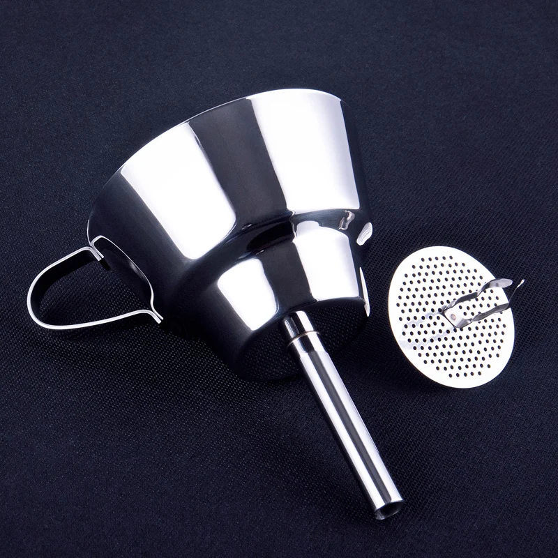 Stainless Steel Funnel kitchen with bracket Oil conical funnel Sugar syrup dispenser for Cake Shop and Kitchen | Канцтовары для