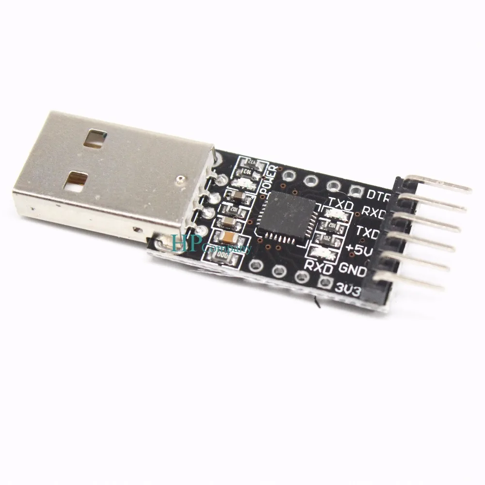 1 шт. серийный преобразователь CP2102 USB 2 0 в модуль TTL UART 6 контактов замена STC