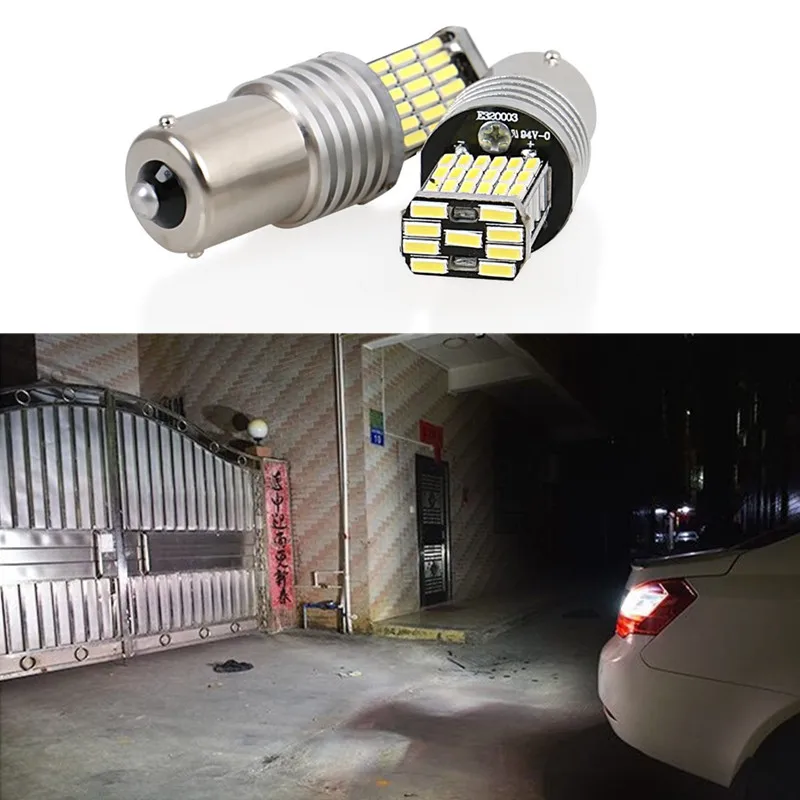 

1PC T15 W16W 1156 7440/T20 Super Bright 45 SMD 4014 LED Canbus No ERROR Car Backup Reserve Lights Bulb Brake Lamp Xenon