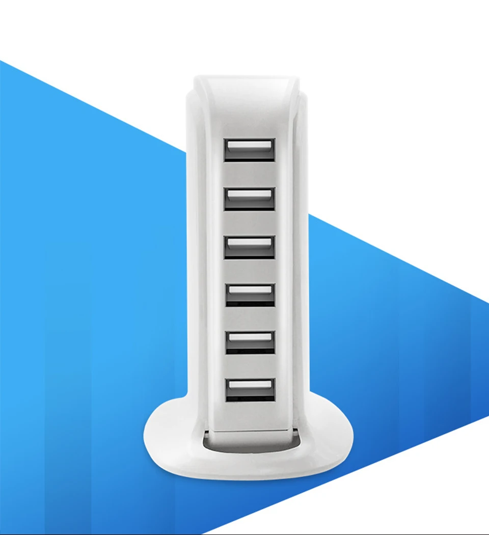 6USB Chargers 5V6A Mobile Phone Charging Socket Travel Wall Power Adapter Universal 6Ports EU UK US AU To usb Conversion socket (11)
