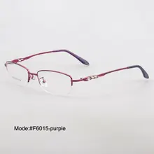 SPITOIKO металлические женские оптические RX оправа для очков половина обода близорукость очки F6015
