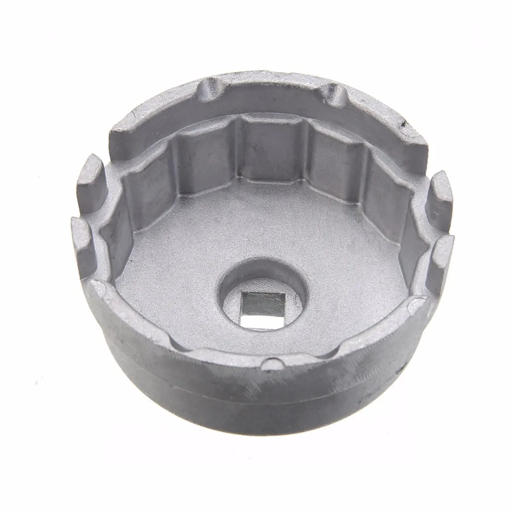 

Mayitr Car Repair Square Drive Oil Filter Cap Wrench 14 Flutes Filter Socket Spanner Removel Hand Tool For Toyota