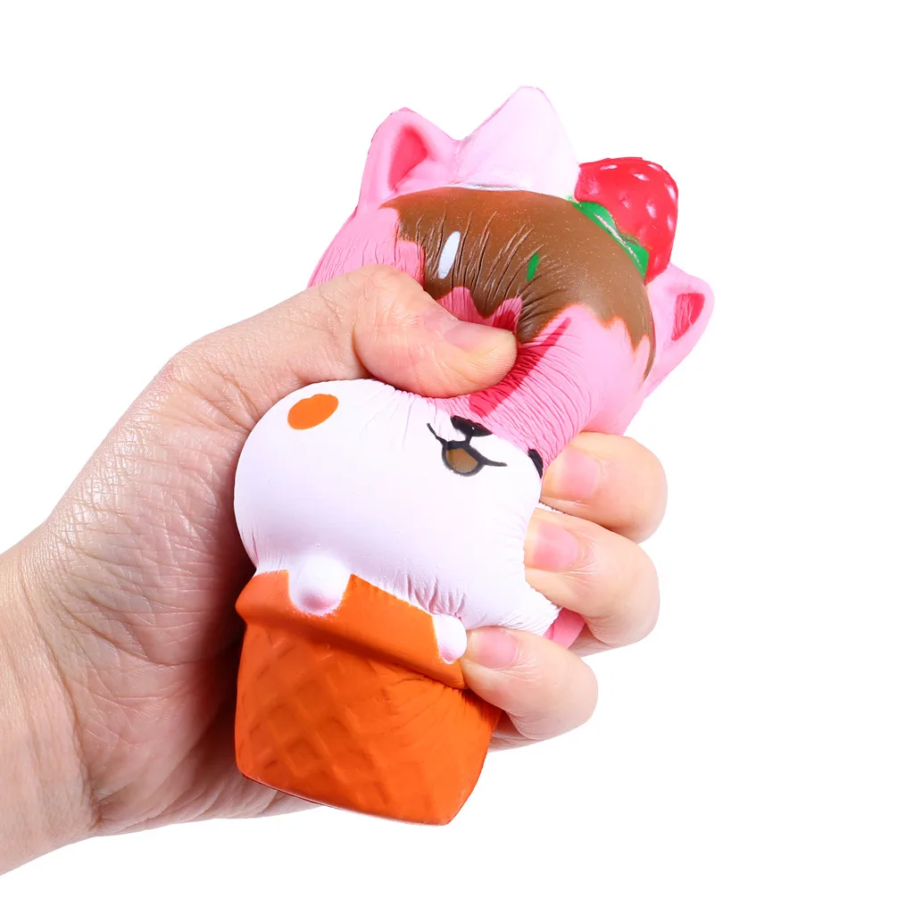 Рождество снятие стресса Squishies игрушка Kawaii анти-стресс крем медленный рост облегчить Squishies веселые детские игрушки MJ1214