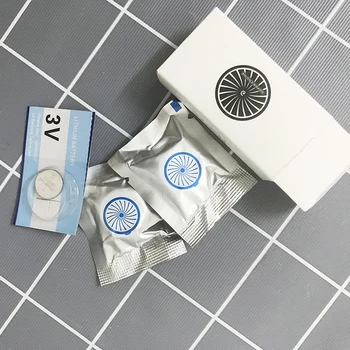 

2 pcs Solid Perfume And 1 pcs Battery Supplement For Super Airs Forces Top Quality Car Air Freshener Vent Clip Car Fragrance