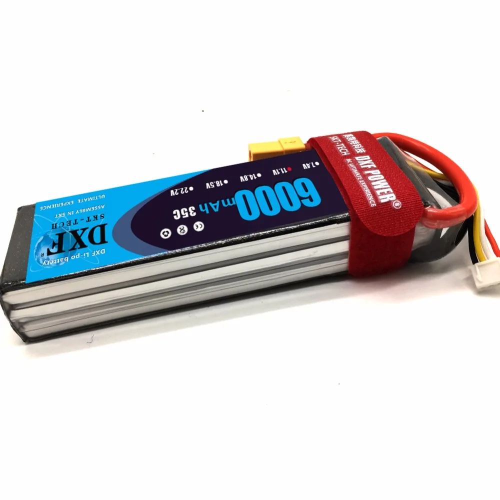Аккумулятор DXF 3s 11 1 V lipo 6000mah 35C Max 60C Lipo для радиоуправляемого вертолета грузовика