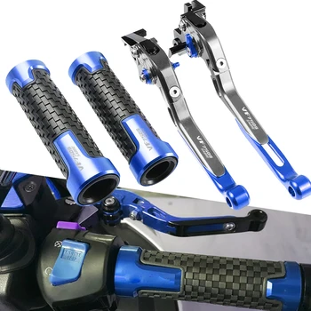 

New Motorcycle Adjustable Foldable Extending Brake Clutch Lever Handle Grips For Honda VF750S SABRE 1982 1983 1984 1985 1986