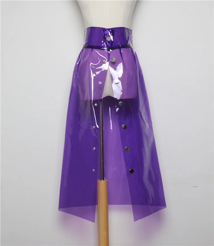 

Transparent PVC Fashion Cummerbunds High Waist Women Belt Y07