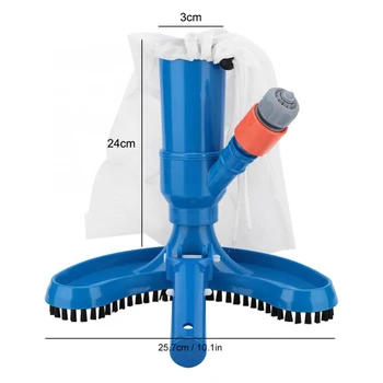 

Mini Jet Swimming Pool Accessories Vacuum Cleaner Handheld Hot Spring SPA Fishpond Vacuum Cleaner Brush Cleaning Tools Hot Sale