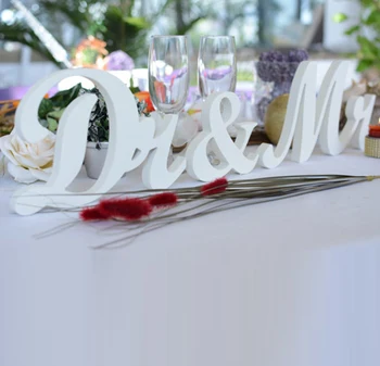 

Mr. and Dr sign set Mr & Dr and Dr Mrs and Dr or Mr and Mrs also available