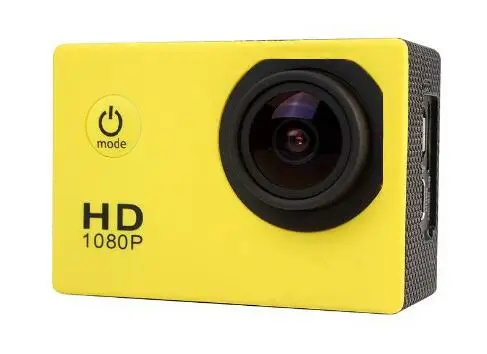 Спортивная камера 8MP 140D 1080P 2 0 LCD широкоугольные экшн камеры шлем видеокамера 30 м