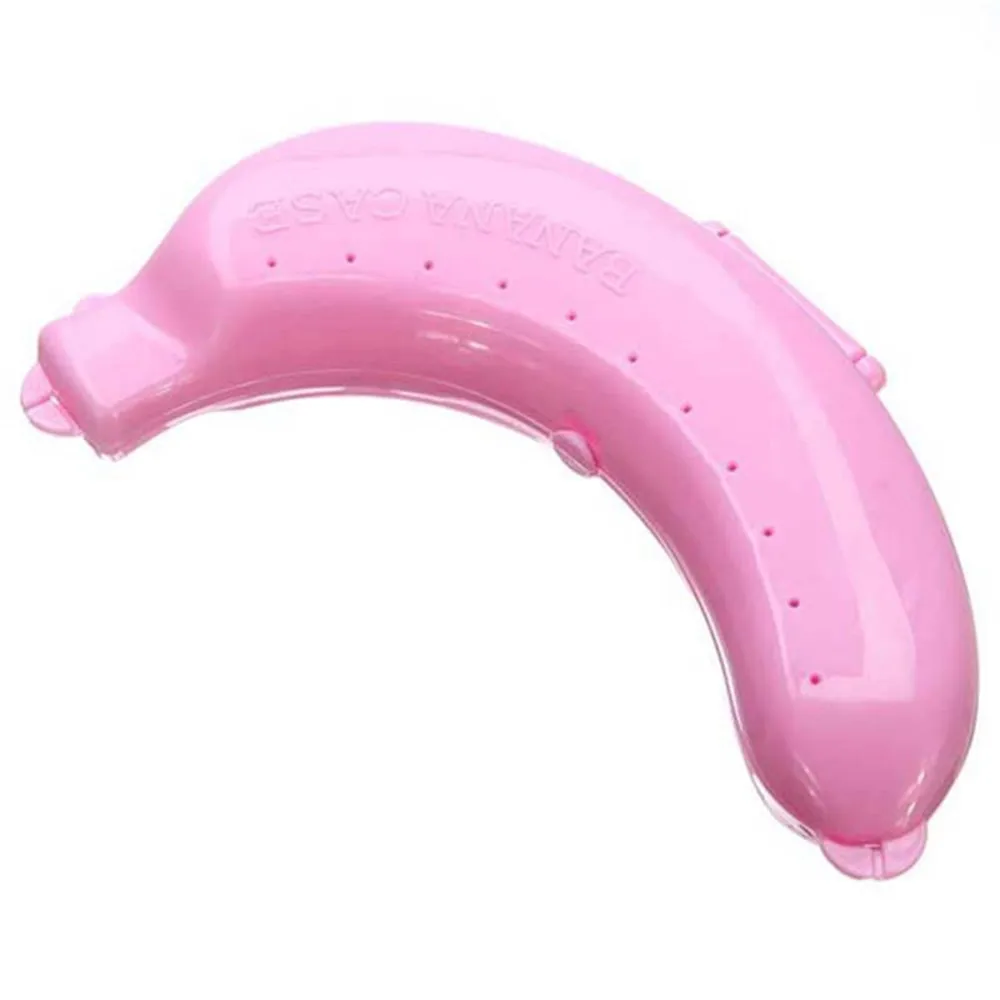 

NAI YUE Cute 3 Colors Fruit Banana Protector Box Holder Case Lunch Container Storage TB keep the fruit be fresh Container
