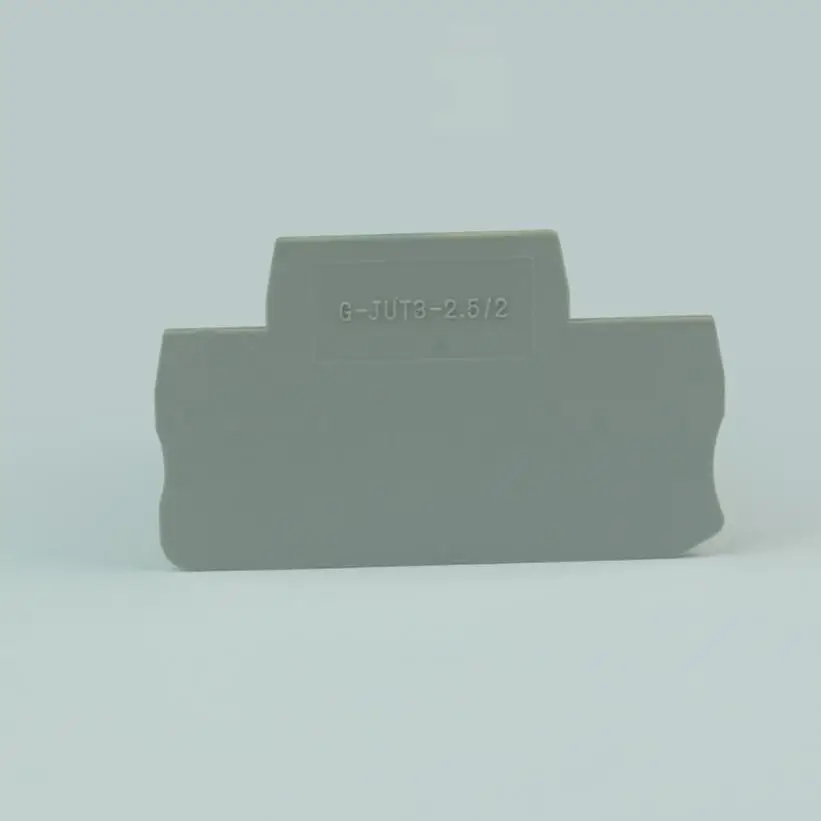 UNIZEN 10 шт G JUT3 2.5/2 din рейка Клеммная колодка торцевые крышки|din rail terminal block|terminal