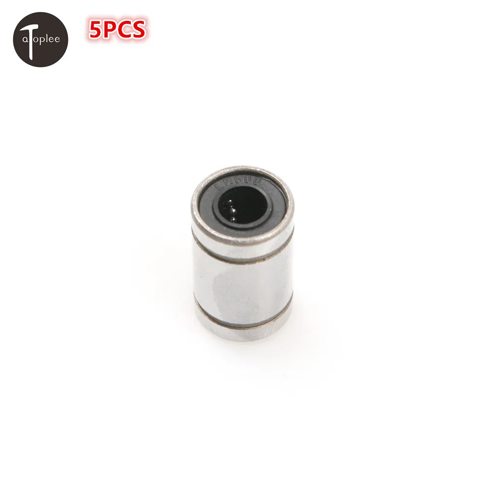 

Atoplee 5PCS 8mm,12mm LM8UU Linear Motion Ball Bearing Bush Bushing Set Safe Carbon Chromium Bearing Steel Accessories