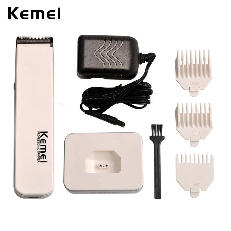 

kemei KM-619 rechargeable hair clipper electric shaving machine razor barber cutting beard trimmer Haircut Set Cordless 37