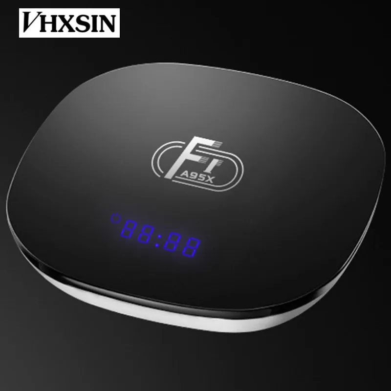 VHXSIN 20 шт./лот a95x f1 android tv box 2 Гб ram 16 amlogic S905W четыре ядра поддержка 4k 8 1 os|ТВ-приставки