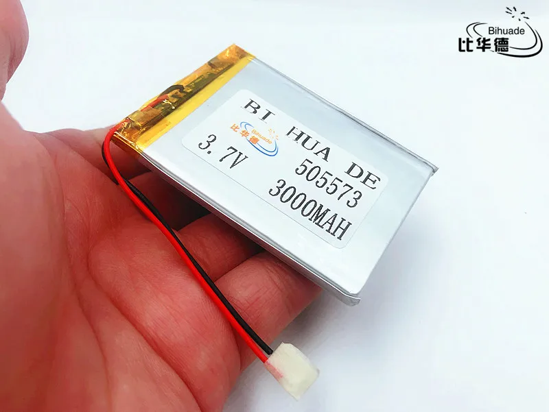 

Li-Po 505573 3.7V 3000MAH Factory Direct MP3, MP4, MP5 GPS PDA navigation , security instrument-specific polymer battery